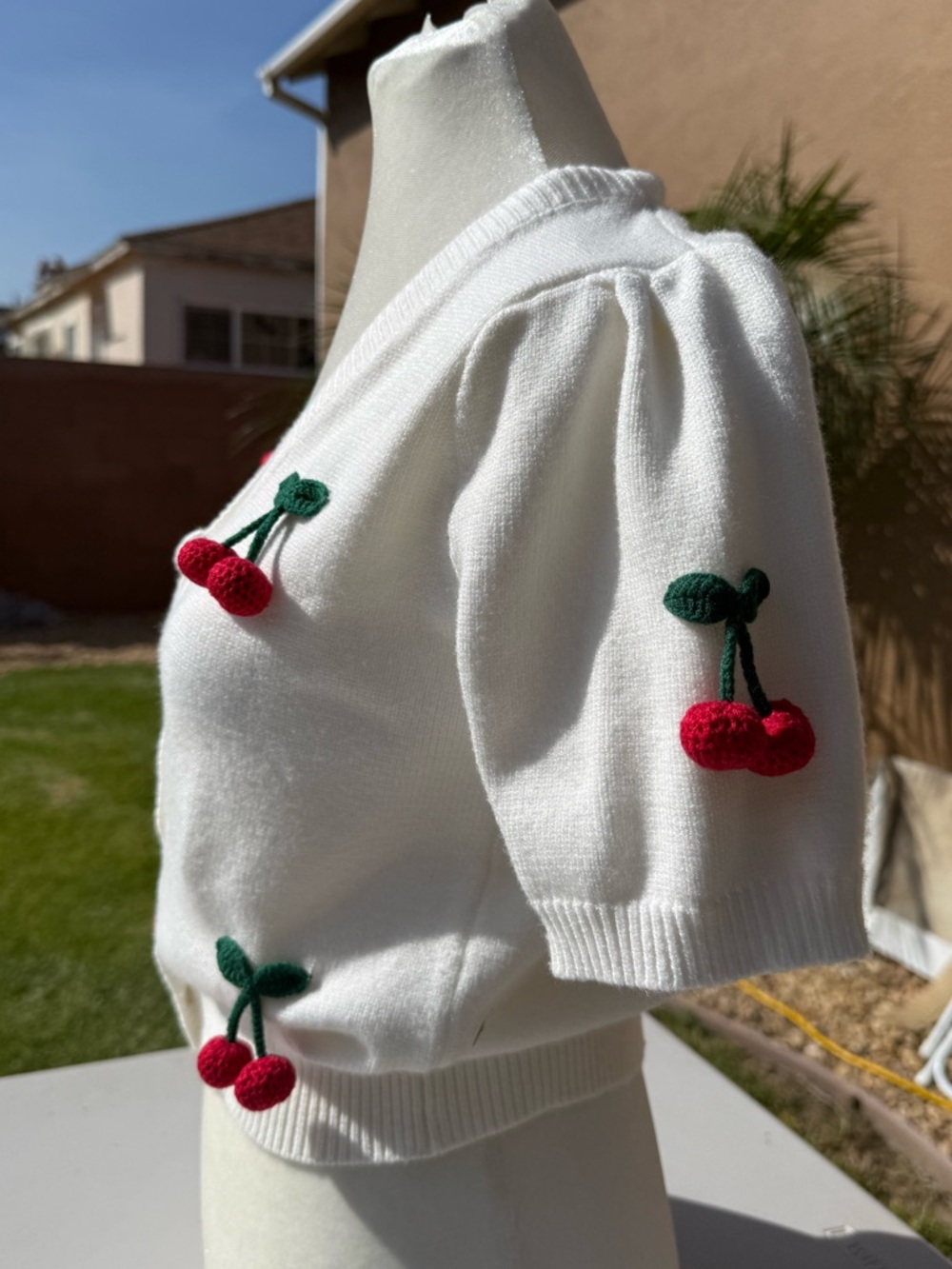 Cherry Knit Top 🍒 New / Never Worn